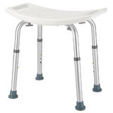Shower Chair,Adjustable Height Bath Shower Tub Bench Chair with Non-Slip Seat and Feet